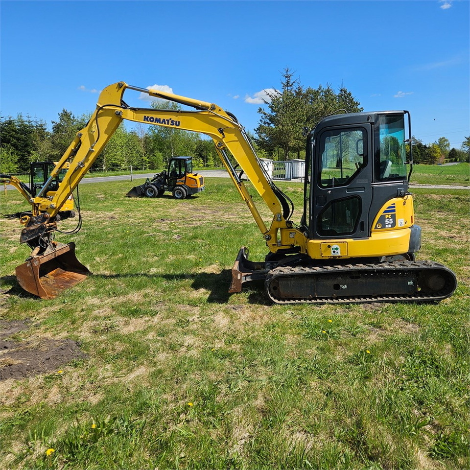 Komatsu PC 55 MR-3 - Minibagger: das Bild 1 Komatsu PC 55 MR-3 - Minibagger: das Bild 1