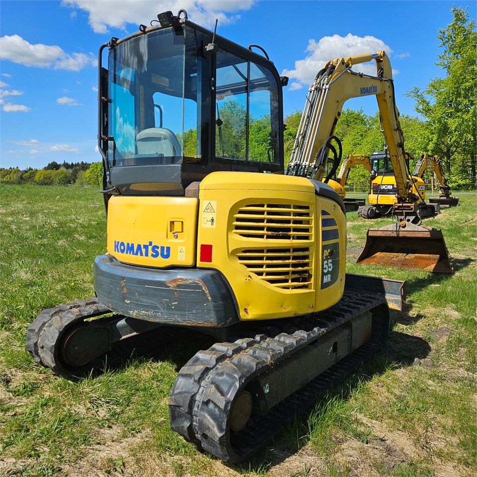 Komatsu PC 55 MR-3 - Minibagger: das Bild 5 Komatsu PC 55 MR-3 - Minibagger: das Bild 5