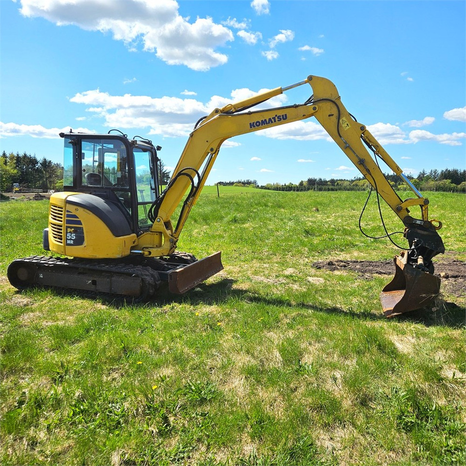 Komatsu PC 55 MR-3 - Minibagger: das Bild 2 Komatsu PC 55 MR-3 - Minibagger: das Bild 2