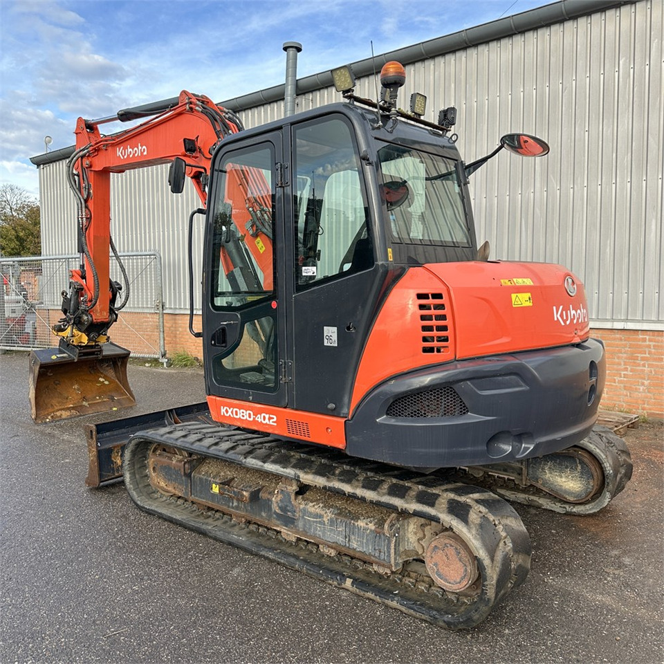 Kubota KX080-4 A2 - Minibagger: das Bild 3 Kubota KX080-4 A2 - Minibagger: das Bild 3