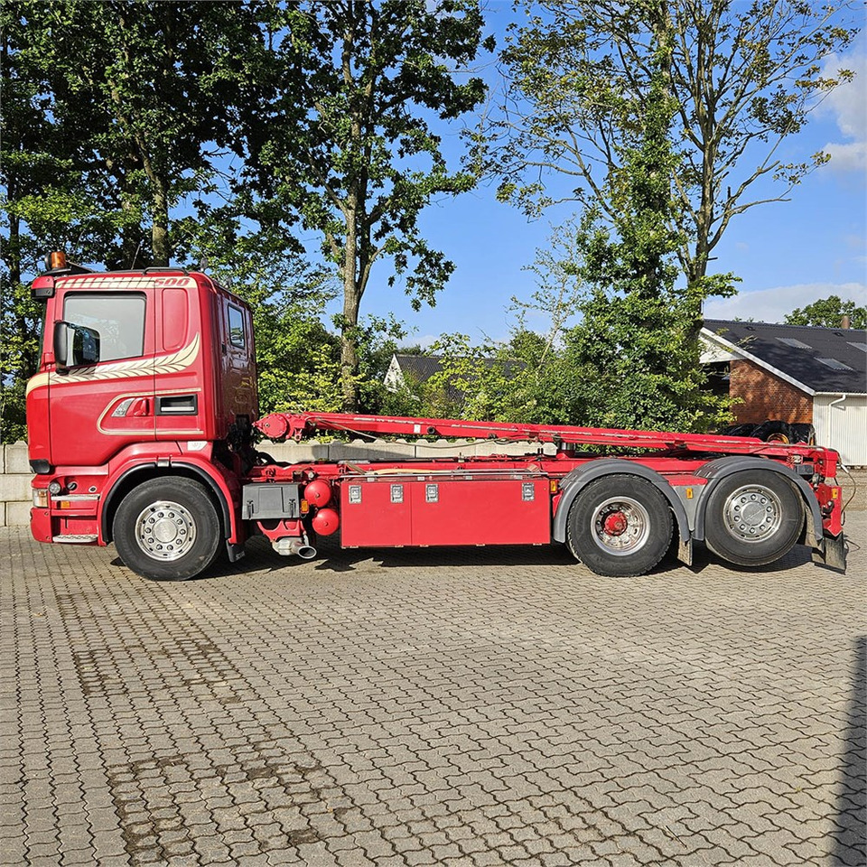 Scania R 500 - Seil Abrollkipper: das Bild 2 Scania R 500 - Seil Abrollkipper: das Bild 2