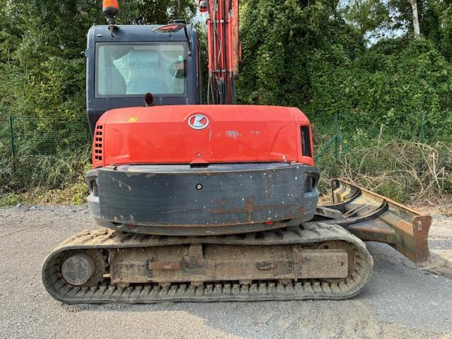 Kubota KX080-4 - Minibagger: das Bild 5 Kubota KX080-4 - Minibagger: das Bild 5