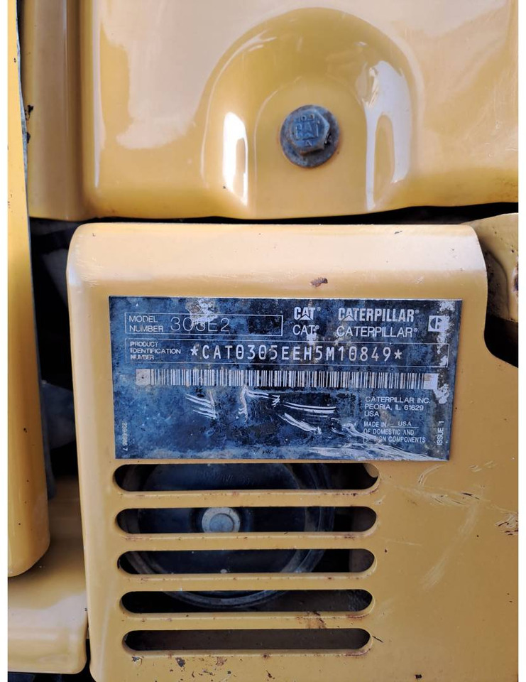 CAT 305E2 - Kettenbagger: das Bild 5 CAT 305E2 - Kettenbagger: das Bild 5