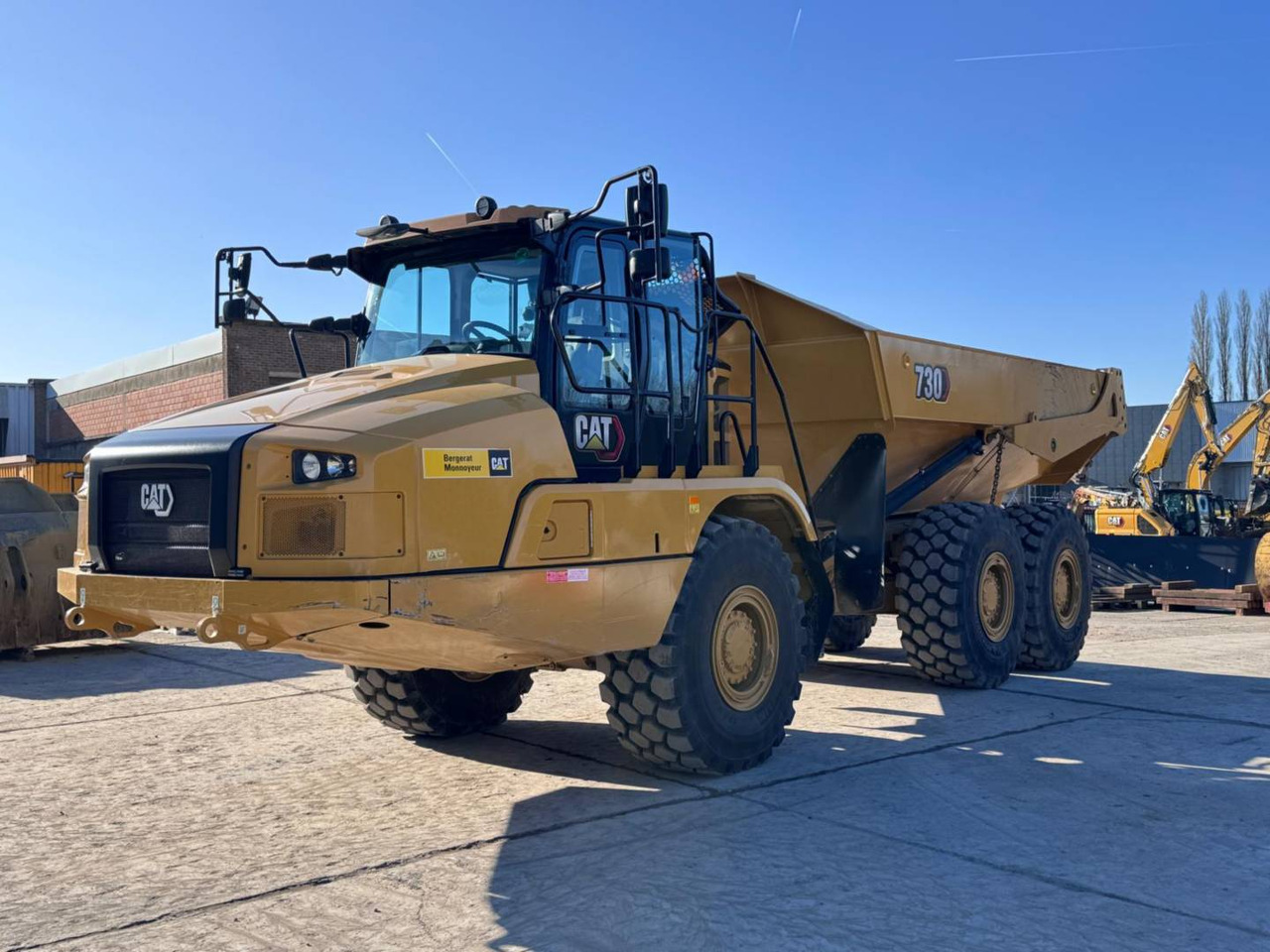 CAT 730-04 - Knickgelenkter Dumper: das Bild 1 CAT 730-04 - Knickgelenkter Dumper: das Bild 1