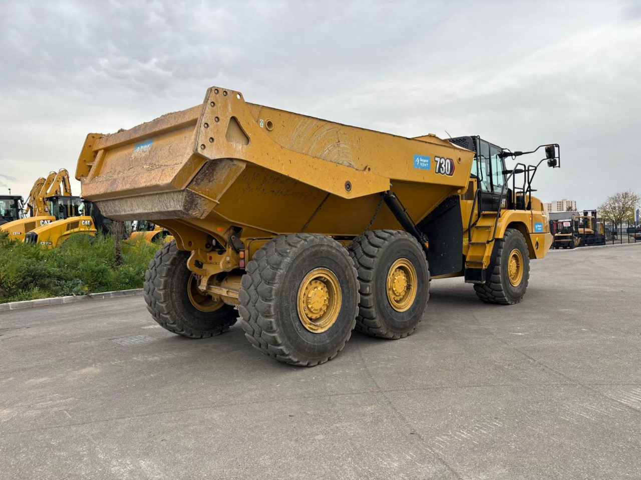 CAT 730 - Knickgelenkter Dumper: das Bild 4 CAT 730 - Knickgelenkter Dumper: das Bild 4