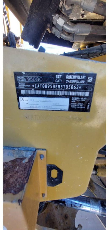 Radlader CAT 950GC: das Bild 6