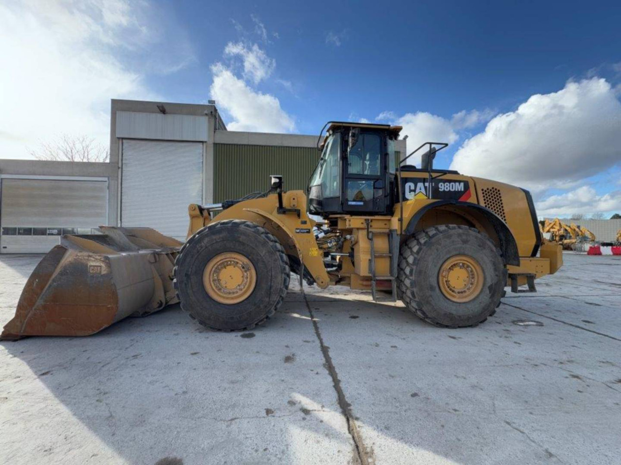 Radlader CAT 980M: das Bild 11