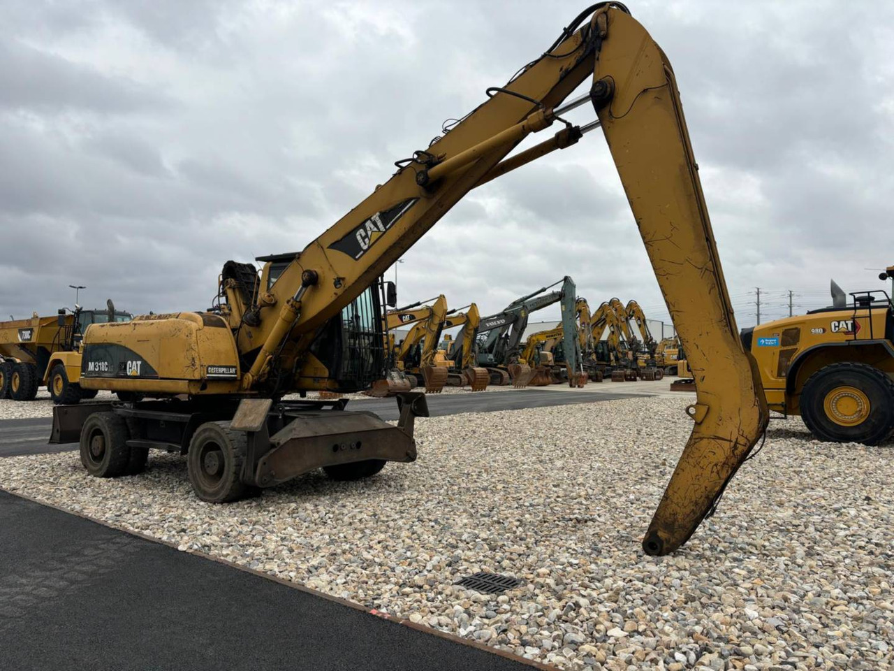 CAT M318C - Mobilbagger: das Bild 2 CAT M318C - Mobilbagger: das Bild 2