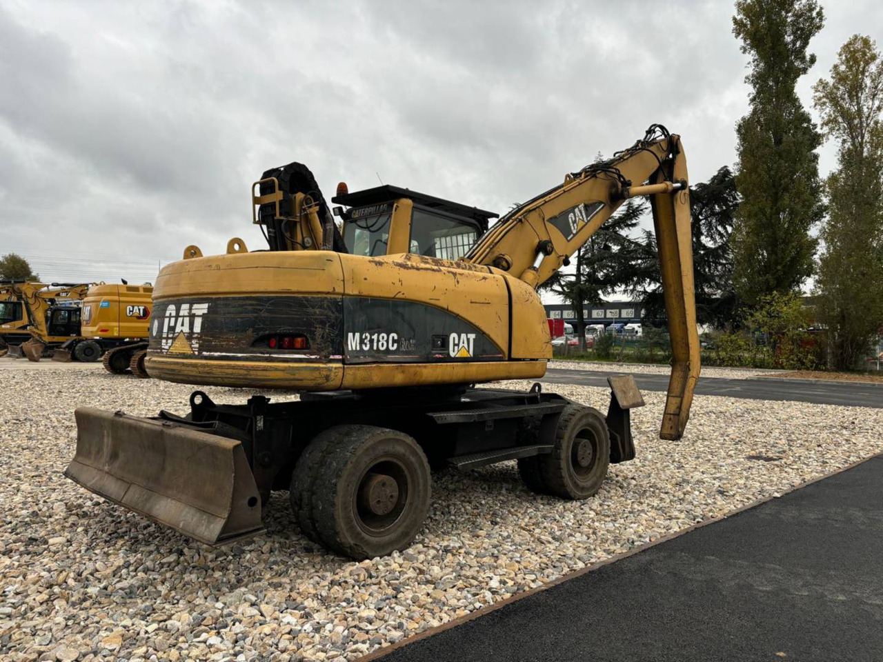 CAT M318C - Mobilbagger: das Bild 4 CAT M318C - Mobilbagger: das Bild 4