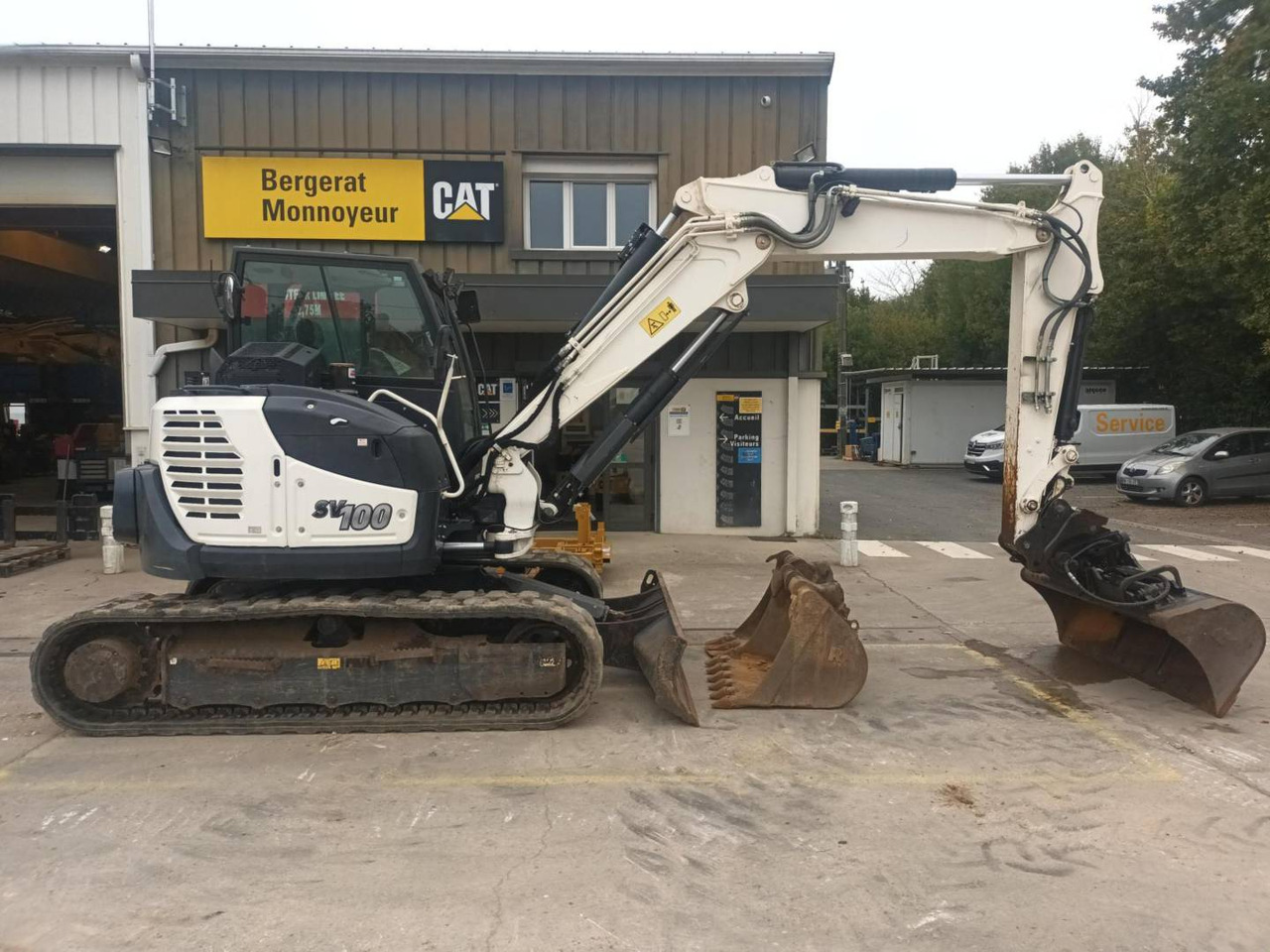 YANMAR SV100 - Kettenbagger: das Bild 2 YANMAR SV100 - Kettenbagger: das Bild 2