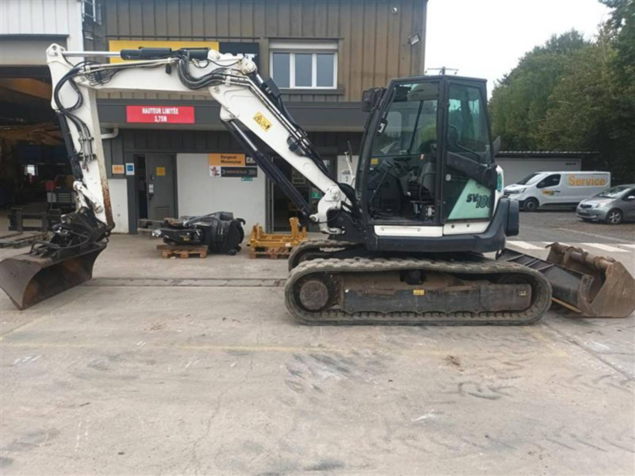 YANMAR SV100 - Kettenbagger: das Bild 1 YANMAR SV100 - Kettenbagger: das Bild 1