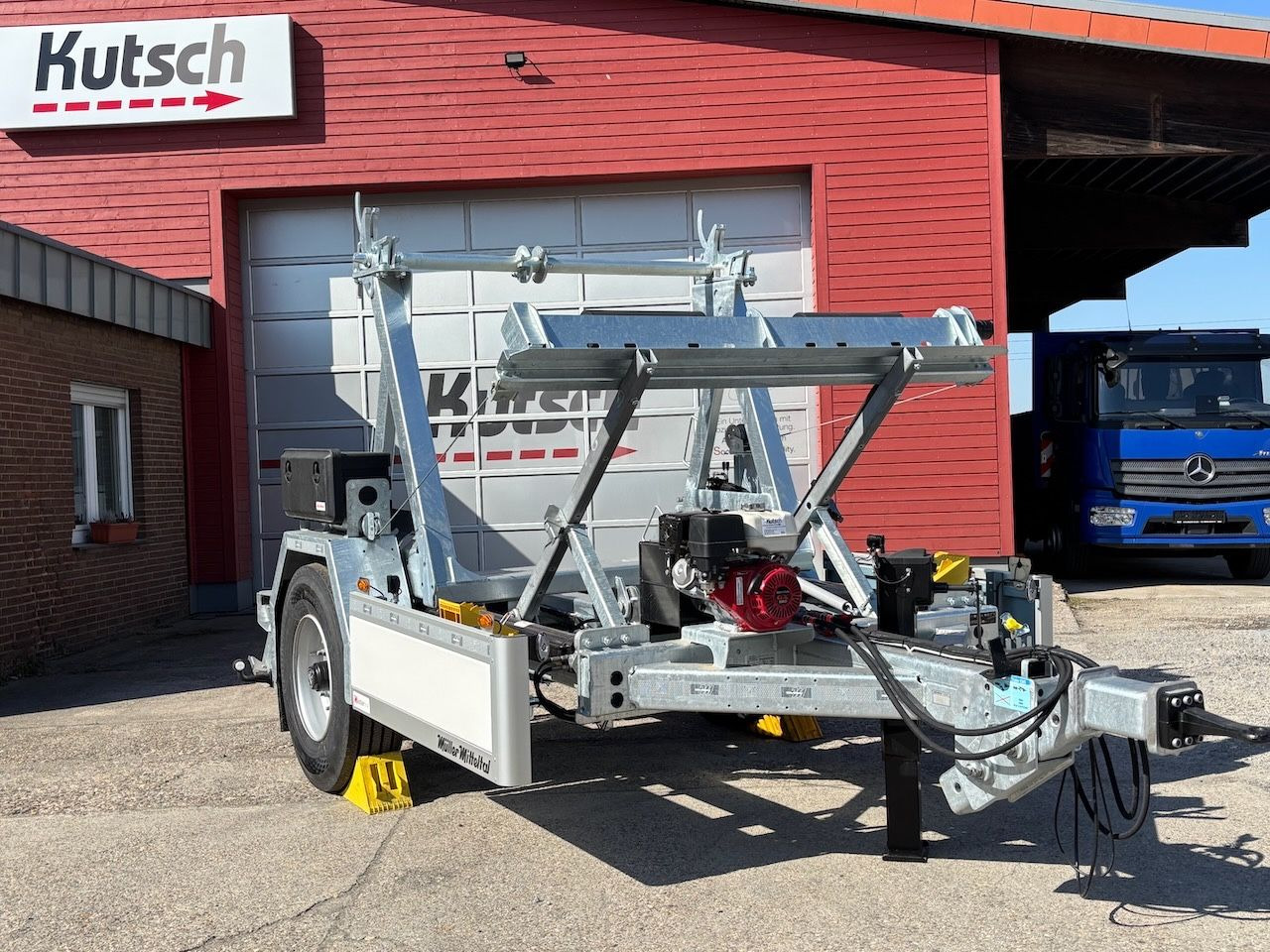 Müller-Mitteltal KWH 8,8 ML Kabeltransport mit Separatmotor - Anhänger: das Bild 2 Müller-Mitteltal KWH 8,8 ML Kabeltransport mit Separatmotor - Anhänger: das Bild 2
