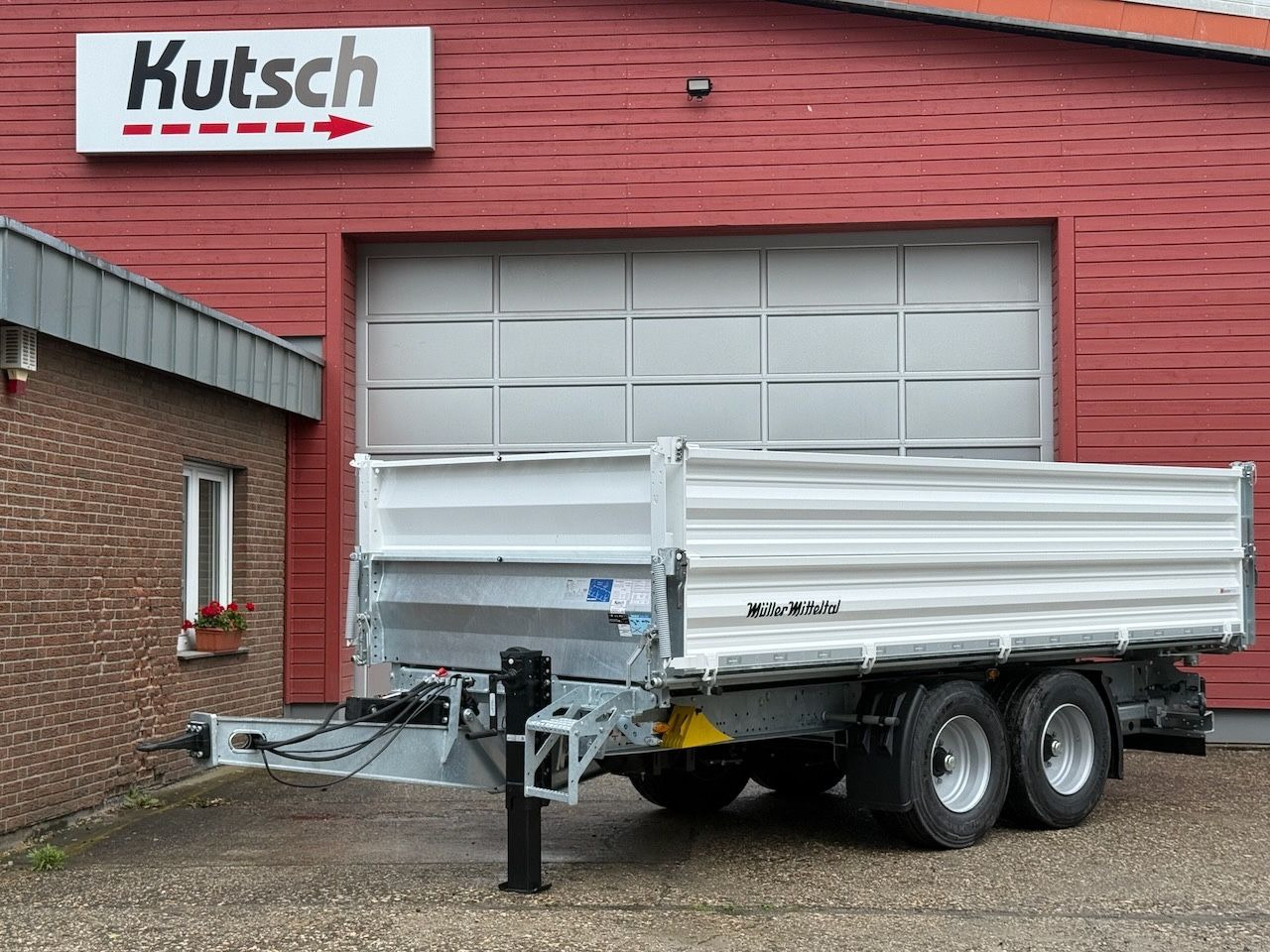 Müller-Mitteltal KA-TA-R 11,9, doppelte Bordwände/ Aufsatz - Kipper Anhänger: das Bild 1 Müller-Mitteltal KA-TA-R 11,9, doppelte Bordwände/ Aufsatz - Kipper Anhänger: das Bild 1