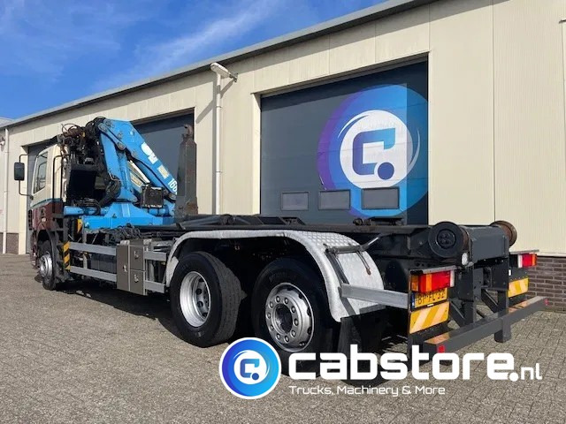 DAF CF 85.340 6X2 Euro 3 - Haakarm containersystem - Hooklift - Abrollkipper - Year 2004 - HMF 1680-K2 Crane - Grua - Ladekran - Autolaadkraan - Abrollkipper, Autokran: das Bild 2 DAF CF 85.340 6X2 Euro 3 - Haakarm containersystem - Hooklift - Abrollkipper - Year 2004 - HMF 1680-K2 Crane - Grua - Ladekran - Autolaadkraan - Abrollkipper, Autokran: das Bild 2