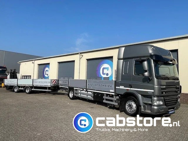 DAF CF 85 .360 4x2 Euro 5 - Open laadbak + WebTrailer open laadbak - Year 2012 - Good condition - Pritsche LKW: das Bild 1 DAF CF 85 .360 4x2 Euro 5 - Open laadbak + WebTrailer open laadbak - Year 2012 - Good condition - Pritsche LKW: das Bild 1
