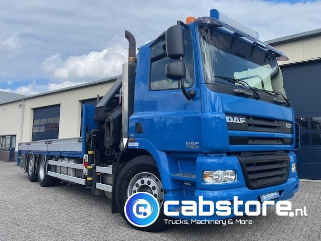 DAF CF 85.360 FAN 6x2 Euro 5 - Open laadbak + HIAB XS 377 EP-5 Hipro laadkraan - Remote control - Bouwjaar 2006 - Zeer goede conditie - Pritsche LKW, Autokran: das Bild 5 DAF CF 85.360 FAN 6x2 Euro 5 - Open laadbak + HIAB XS 377 EP-5 Hipro laadkraan - Remote control - Bouwjaar 2006 - Zeer goede conditie - Pritsche LKW, Autokran: das Bild 5