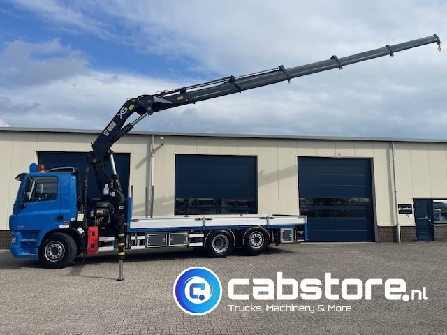 DAF CF 85.360 FAN 6x2 Euro 5 - Open laadbak + HIAB XS 377 EP-5 Hipro laadkraan - Remote control - Bouwjaar 2006 - Zeer goede conditie - Pritsche LKW, Autokran: das Bild 4 DAF CF 85.360 FAN 6x2 Euro 5 - Open laadbak + HIAB XS 377 EP-5 Hipro laadkraan - Remote control - Bouwjaar 2006 - Zeer goede conditie - Pritsche LKW, Autokran: das Bild 4