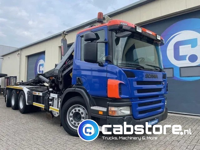 Scania P380 LB 8x4*4 HNA Euro 5 - HIAB 211 E-3 Hipro Crane with remote control + Multilift XR26S61 Hooklift - Year 2009 - Km 336.501 !! - Good condition - Autokran: das Bild 2 Scania P380 LB 8x4*4 HNA Euro 5 - HIAB 211 E-3 Hipro Crane with remote control + Multilift XR26S61 Hooklift - Year 2009 - Km 336.501 !! - Good condition - Autokran: das Bild 2