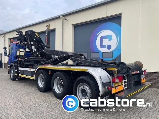 Scania P380 LB 8x4*4 HNA Euro 5 - HIAB 211 E-3 Hipro Crane with remote control + Multilift XR26S61 Hooklift - Year 2009 - Km 336.501 !! - Good condition - Autokran: das Bild 5 Scania P380 LB 8x4*4 HNA Euro 5 - HIAB 211 E-3 Hipro Crane with remote control + Multilift XR26S61 Hooklift - Year 2009 - Km 336.501 !! - Good condition - Autokran: das Bild 5