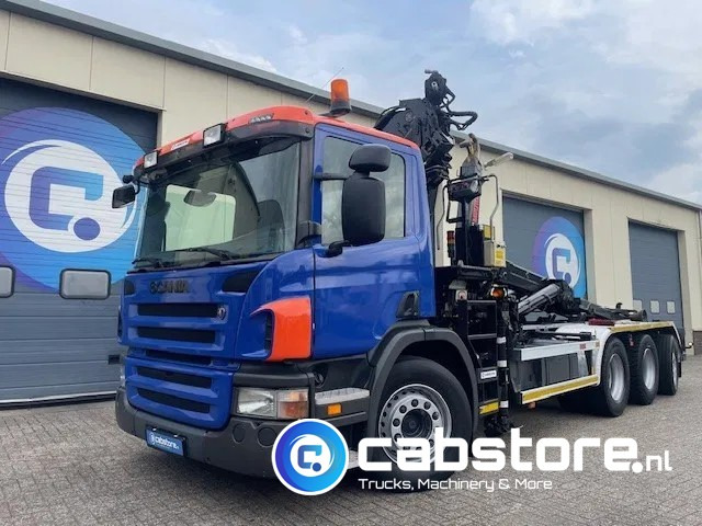 Scania P380 LB 8x4*4 HNA Euro 5 - HIAB 211 E-3 Hipro Crane with remote control + Multilift XR26S61 Hooklift - Year 2009 - Km 336.501 !! - Good condition - Autokran: das Bild 3 Scania P380 LB 8x4*4 HNA Euro 5 - HIAB 211 E-3 Hipro Crane with remote control + Multilift XR26S61 Hooklift - Year 2009 - Km 336.501 !! - Good condition - Autokran: das Bild 3