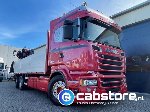 Scania R520 LB6X2*4HNB Euro 6 - Bouwjaar 2013 - Highline - Opticruise - Open box + Palfinger PK 24001-K B Autolaadkraan - Good condition ! - Pritsche LKW, Autokran: das Bild 4 Scania R520 LB6X2*4HNB Euro 6 - Bouwjaar 2013 - Highline - Opticruise - Open box + Palfinger PK 24001-K B Autolaadkraan - Good condition ! - Pritsche LKW, Autokran: das Bild 4