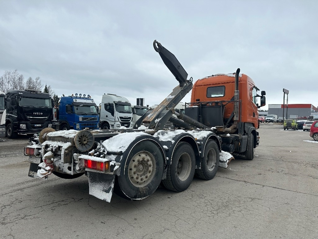 Scania R480 8x4*4 auravarustuksella - Abrollkipper: das Bild 4 Scania R480 8x4*4 auravarustuksella - Abrollkipper: das Bild 4