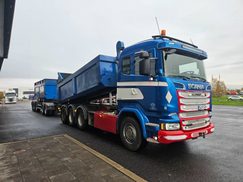 Scania R730 76tn kasettiyhdistelmä - Kipper: das Bild 2 Scania R730 76tn kasettiyhdistelmä - Kipper: das Bild 2
