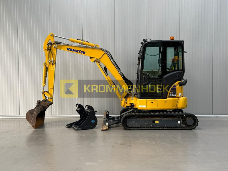 Komatsu PC 35 MR-5 - Minibagger: das Bild 1 Komatsu PC 35 MR-5 - Minibagger: das Bild 1