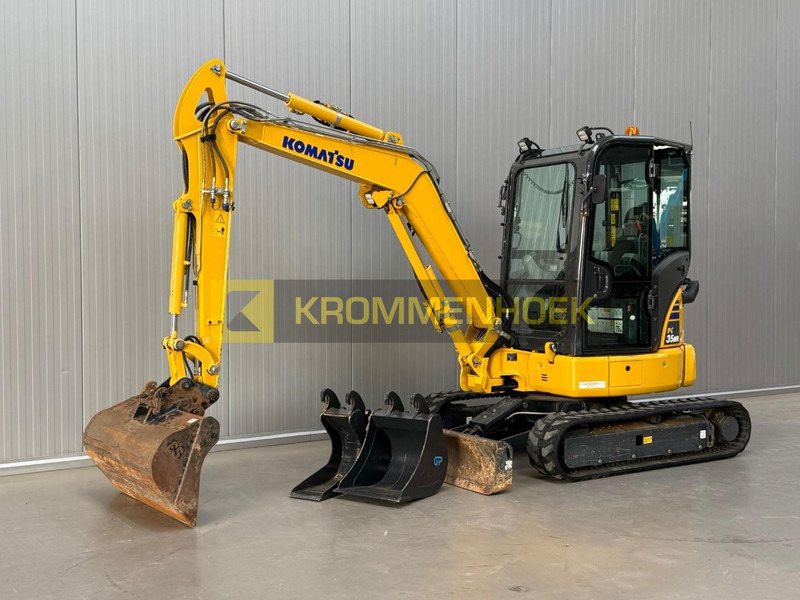 Komatsu PC 35 MR-5 - Minibagger: das Bild 2 Komatsu PC 35 MR-5 - Minibagger: das Bild 2