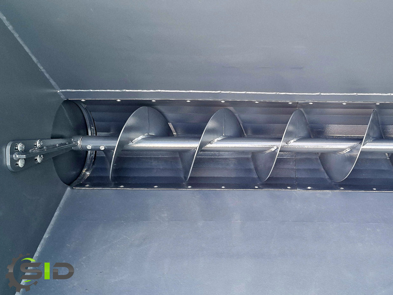 Ladeschaufel für Landmaschine, Zustand - NEU SID EINFUTTERSCHAUFEL MIT SCHNECKE / Godet distributeur de concentrés / Feeder bucket 1,2 M: das Bild 9