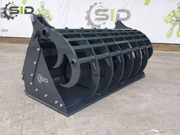 SID GREIFSCHAUFEL GEBRANNTE ZINKEN / Grab bucket burned tines 1,0 m - Zweischalengreifer für Traktor: das Bild 1 SID GREIFSCHAUFEL GEBRANNTE ZINKEN / Grab bucket burned tines 1,0 m - Zweischalengreifer für Traktor: das Bild 1
