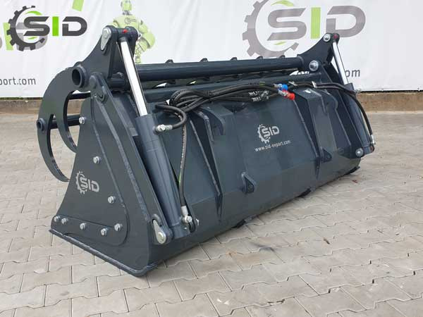 SID GREIFSCHAUFEL GEBRANNTE ZINKEN / Grab bucket burned tines 1,0 m - Zweischalengreifer für Traktor: das Bild 5 SID GREIFSCHAUFEL GEBRANNTE ZINKEN / Grab bucket burned tines 1,0 m - Zweischalengreifer für Traktor: das Bild 5