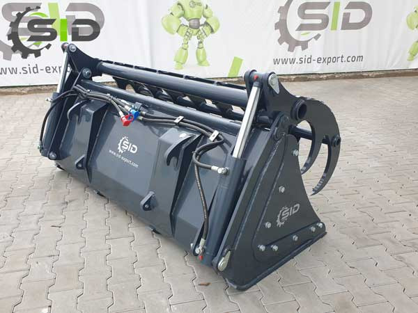 SID GREIFSCHAUFEL GEBRANNTE ZINKEN / Grab bucket burned tines 1,0 m - Zweischalengreifer für Traktor: das Bild 3 SID GREIFSCHAUFEL GEBRANNTE ZINKEN / Grab bucket burned tines 1,0 m - Zweischalengreifer für Traktor: das Bild 3