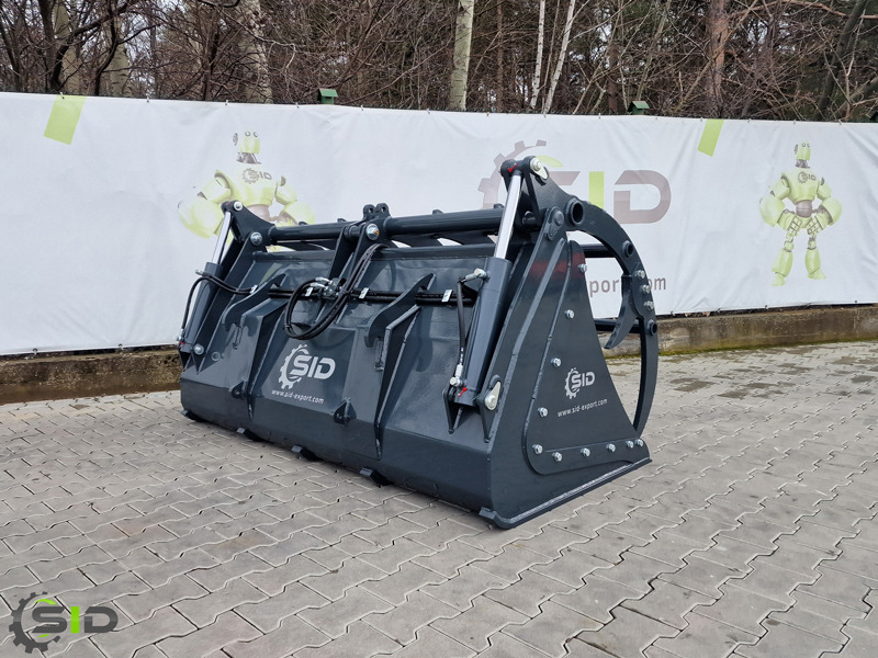 SID GREIFSCHAUFEL XXL GEBRANNTE ZINKEN / BMS Godet Crocodile / Grab bucket crocodile 2,2 - Zweischalengreifer für Ladeschaufel: das Bild 3 SID GREIFSCHAUFEL XXL GEBRANNTE ZINKEN / BMS Godet Crocodile / Grab bucket crocodile 2,2 - Zweischalengreifer für Ladeschaufel: das Bild 3