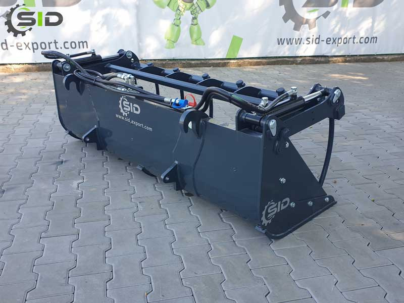 SID Greifschaufel Krokodilschaufel Silagegreifer S / Grab bucket forged tines S 1,2 m - Zweischalengreifer für Zweischalengreifer: das Bild 5 SID Greifschaufel Krokodilschaufel Silagegreifer S / Grab bucket forged tines S 1,2 m - Zweischalengreifer für Zweischalengreifer: das Bild 5