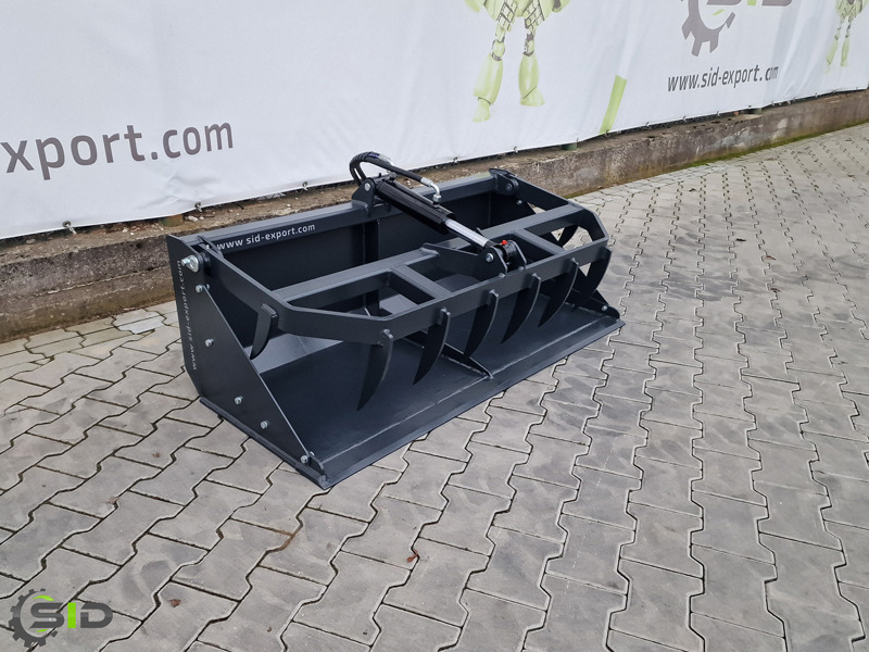 SID Greifschaufel mini geb. Zinken / Grab bucket Mini burned tines 1,0 m - Zweischalengreifer für Kleintraktor: das Bild 1 SID Greifschaufel mini geb. Zinken / Grab bucket Mini burned tines 1,0 m - Zweischalengreifer für Kleintraktor: das Bild 1