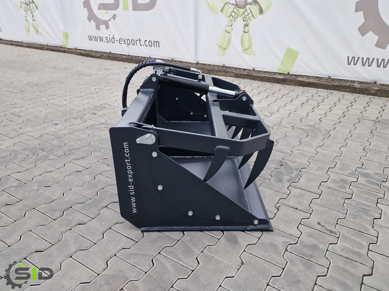 SID Greifschaufel mini geb. Zinken / Grab bucket Mini burned tines 1,0 m - Zweischalengreifer für Kleintraktor: das Bild 2 SID Greifschaufel mini geb. Zinken / Grab bucket Mini burned tines 1,0 m - Zweischalengreifer für Kleintraktor: das Bild 2