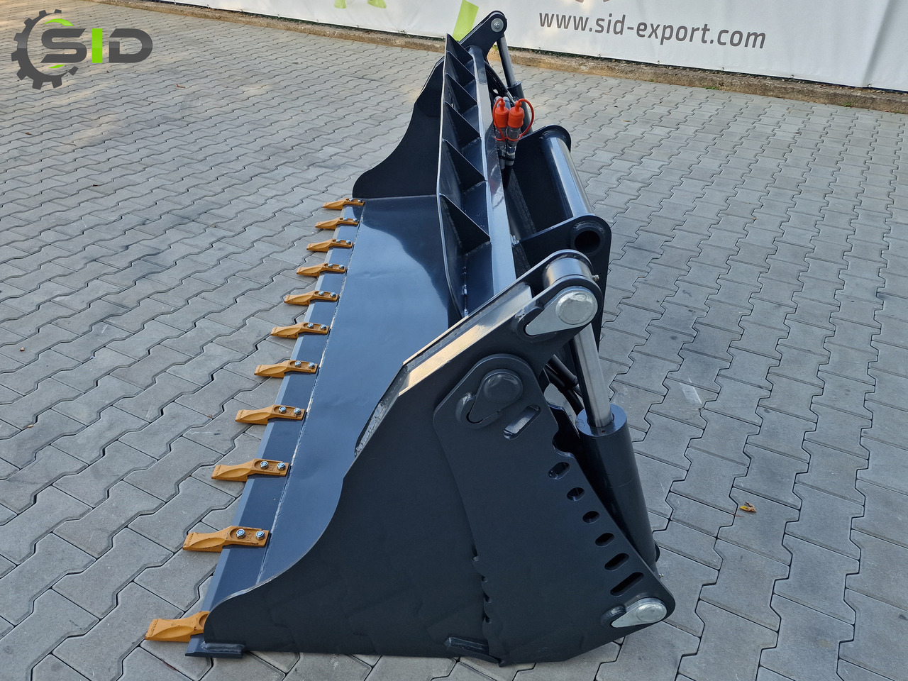 Ladeschaufel für Baumaschine, Zustand - NEU SID Klappschaufel 4in1 / 4in1 multipurpose bucket 1,4 m: das Bild 6