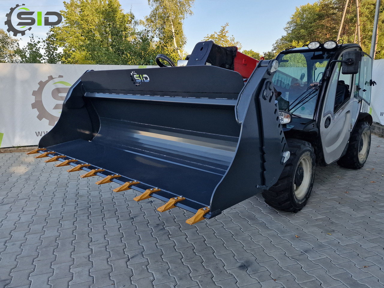 Ladeschaufel für Baumaschine, Zustand - NEU SID Klappschaufel 4in1 / 4in1 multipurpose bucket 1,4 m: das Bild 9