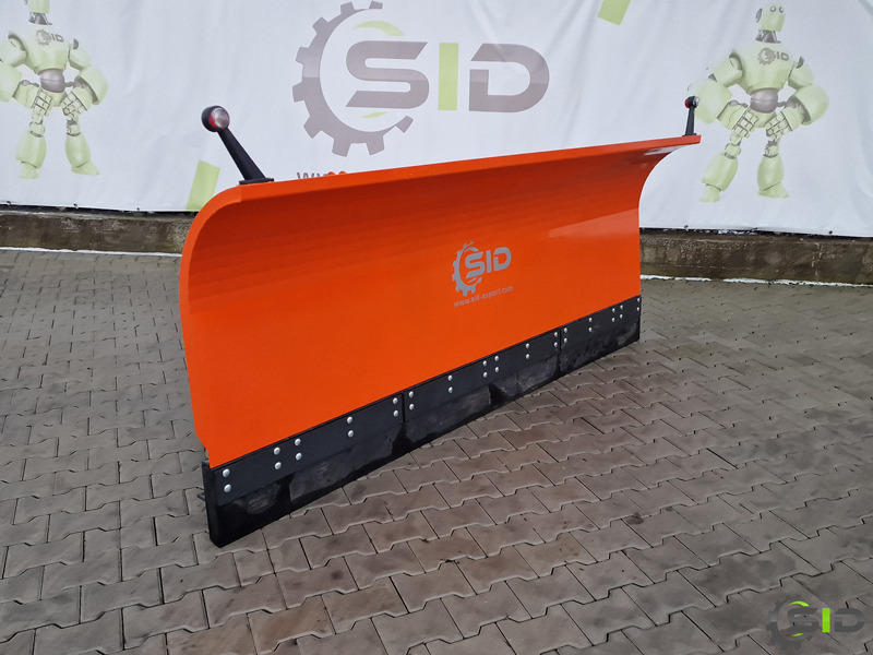 SID Municipal snow plough / Schneepflug kommunal gerade 2,6 m - Frontlader für Traktor für Kommunaltraktor: das Bild 1 SID Municipal snow plough / Schneepflug kommunal gerade 2,6 m - Frontlader für Traktor für Kommunaltraktor: das Bild 1
