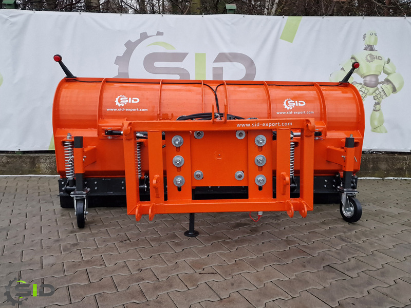SID Municipal snow plough / Schneepflug kommunal gerade 2,6 m - Frontlader für Traktor für Kommunaltraktor: das Bild 4 SID Municipal snow plough / Schneepflug kommunal gerade 2,6 m - Frontlader für Traktor für Kommunaltraktor: das Bild 4
