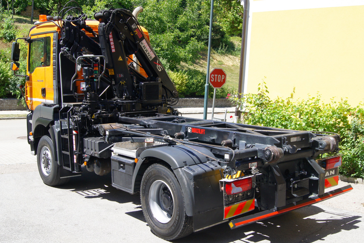 MAN TGA 18.360 BL 4x4/Euro4/TÜV/HIAB 111 korbfähig/MULTILIFT/Winterdienst - Seil Abrollkipper, Autokran: das Bild 4 MAN TGA 18.360 BL 4x4/Euro4/TÜV/HIAB 111 korbfähig/MULTILIFT/Winterdienst - Seil Abrollkipper, Autokran: das Bild 4