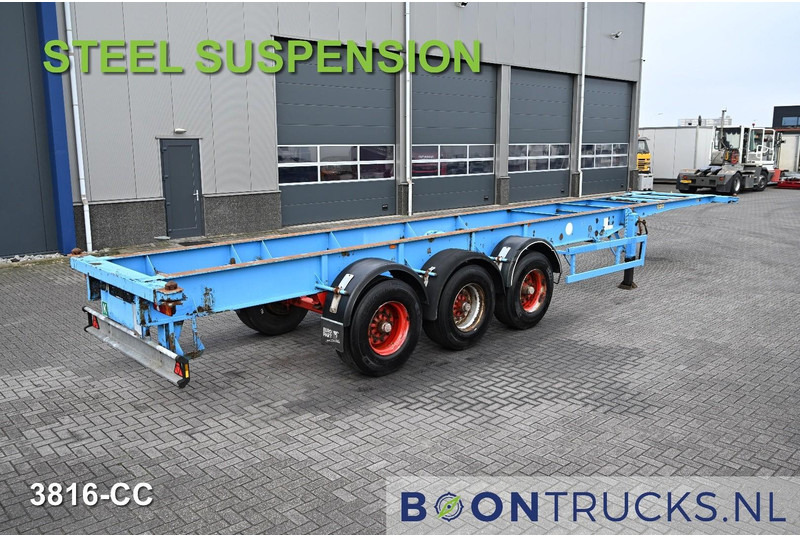 Blumhardt Cont.-Sal 40.24 E FIXED CHASSIS | 40ft * STEEL SUSPENSION * BPW / DRUM - Container/ Wechselfahrgestell Auflieger: das Bild 1 Blumhardt Cont.-Sal 40.24 E FIXED CHASSIS | 40ft * STEEL SUSPENSION * BPW / DRUM - Container/ Wechselfahrgestell Auflieger: das Bild 1