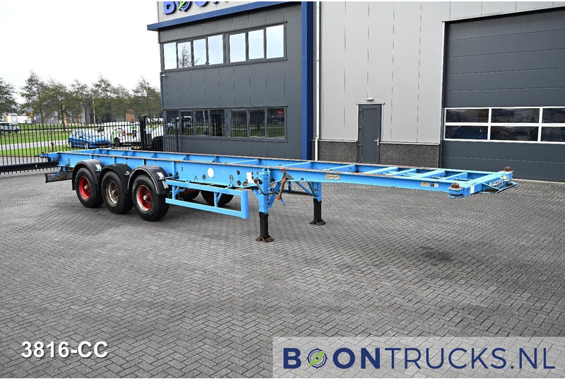 Blumhardt Cont.-Sal 40.24 E FIXED CHASSIS | 40ft * STEEL SUSPENSION * BPW / DRUM - Container/ Wechselfahrgestell Auflieger: das Bild 3 Blumhardt Cont.-Sal 40.24 E FIXED CHASSIS | 40ft * STEEL SUSPENSION * BPW / DRUM - Container/ Wechselfahrgestell Auflieger: das Bild 3