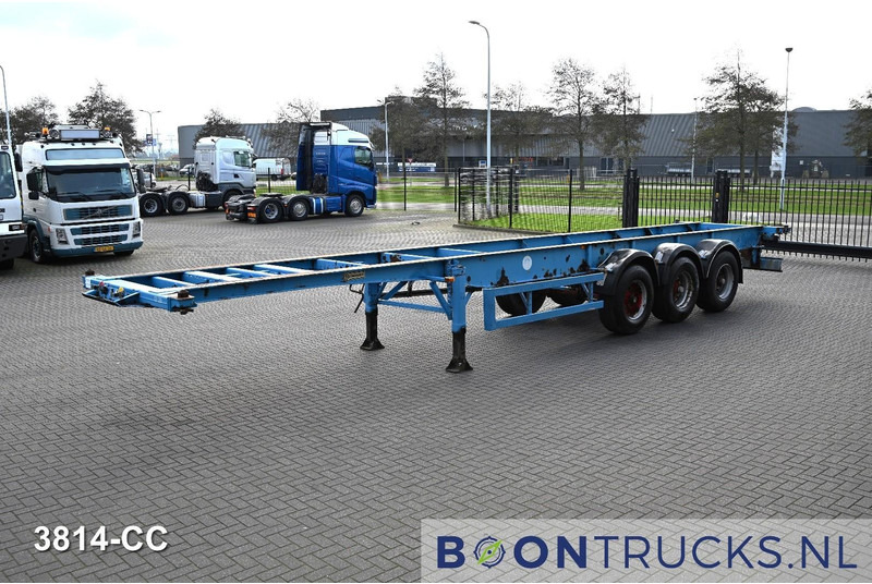 Blumhardt Cont.-Sal 40.24 E FIXED CHASSIS | 40ft * STEEL SUSPENSION * BPW / DRUM - Container/ Wechselfahrgestell Auflieger: das Bild 4 Blumhardt Cont.-Sal 40.24 E FIXED CHASSIS | 40ft * STEEL SUSPENSION * BPW / DRUM - Container/ Wechselfahrgestell Auflieger: das Bild 4