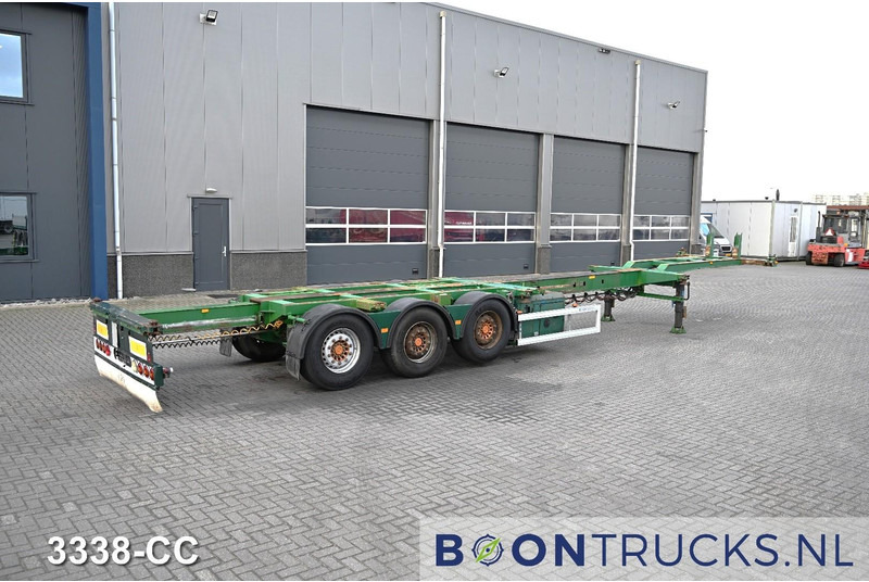 Broshuis 3UCC-39/45 2X20-30-40-45ft HC * LIFT AXLE * 2 x EXTENDABLE - Container/ Wechselfahrgestell Auflieger: das Bild 2 Broshuis 3UCC-39/45 2X20-30-40-45ft HC * LIFT AXLE * 2 x EXTENDABLE - Container/ Wechselfahrgestell Auflieger: das Bild 2