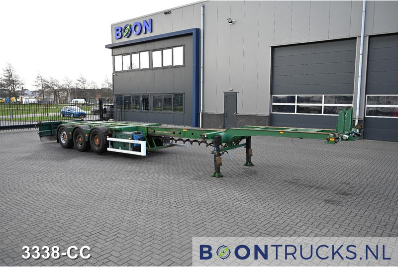 Broshuis 3UCC-39/45 2X20-30-40-45ft HC * LIFT AXLE * 2 x EXTENDABLE - Container/ Wechselfahrgestell Auflieger: das Bild 5 Broshuis 3UCC-39/45 2X20-30-40-45ft HC * LIFT AXLE * 2 x EXTENDABLE - Container/ Wechselfahrgestell Auflieger: das Bild 5