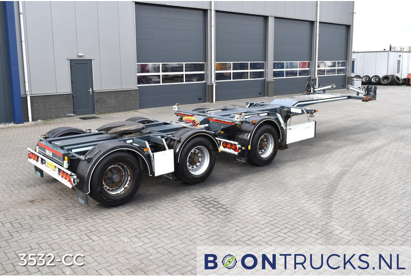 D-Tec CTD-40-03D COMBIDOLLY | LZV * 20ft * STUURAS * LIFTAS * NL TRAILE - Container/ Wechselfahrgestell Auflieger: das Bild 1 D-Tec CTD-40-03D COMBIDOLLY | LZV * 20ft * STUURAS * LIFTAS * NL TRAILE - Container/ Wechselfahrgestell Auflieger: das Bild 1