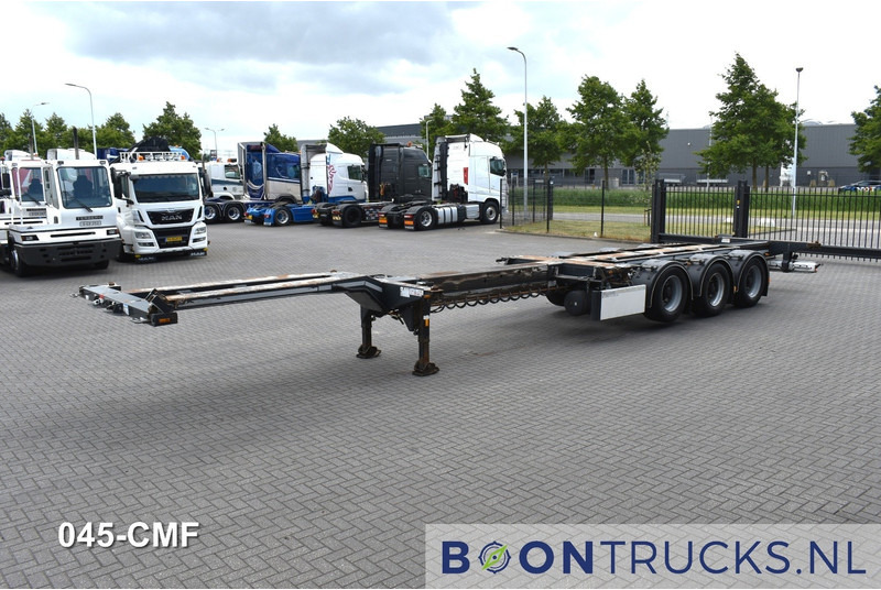D-Tec FLEXITRAILER | 2x20-30-40-45ft HC * 2x EXTENDABLE * LIFT AXLE * NL TRAILER - Container/ Wechselfahrgestell Auflieger: das Bild 5 D-Tec FLEXITRAILER | 2x20-30-40-45ft HC * 2x EXTENDABLE * LIFT AXLE * NL TRAILER - Container/ Wechselfahrgestell Auflieger: das Bild 5
