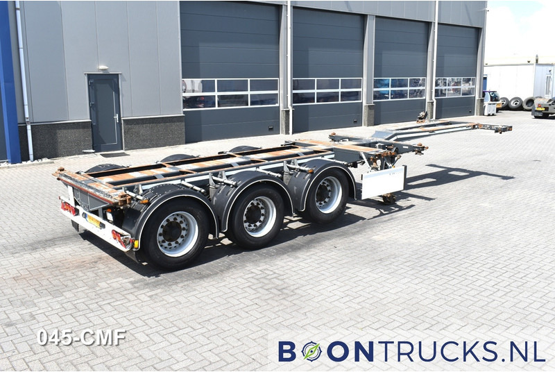 D-Tec FLEXITRAILER | 2x20-30-40-45ft HC * 2x EXTENDABLE * LIFT AXLE * NL TRAILER - Container/ Wechselfahrgestell Auflieger: das Bild 1 D-Tec FLEXITRAILER | 2x20-30-40-45ft HC * 2x EXTENDABLE * LIFT AXLE * NL TRAILER - Container/ Wechselfahrgestell Auflieger: das Bild 1